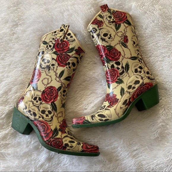 nomad cowgirl rain boots